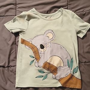 Cat & Jack Sleeping Koala shirt